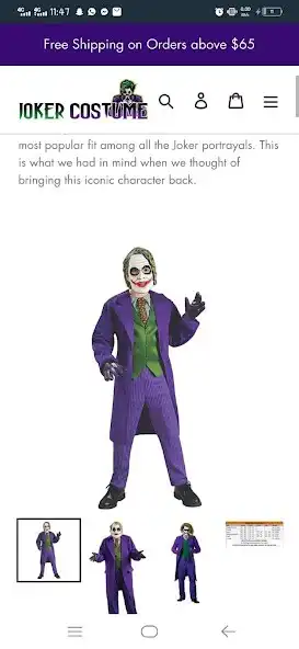 Play Joker Costume Era as an online game Joker Costume Era with UptoPlay