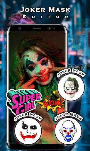 Play Joker Face Photo Editor as an online game Joker Face Photo Editor with UptoPlay