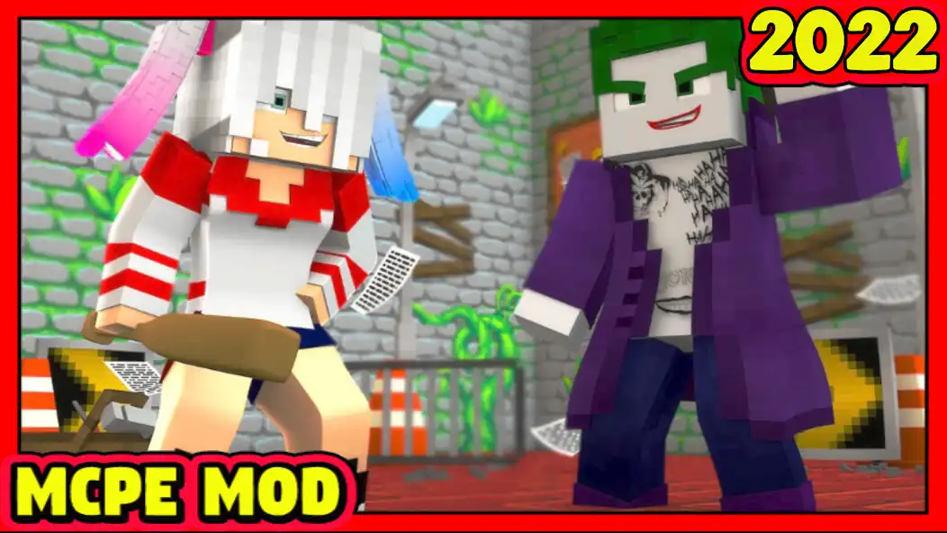 Play Joker Mod for Minecraft PE as an online game Joker Mod for Minecraft PE with UptoPlay