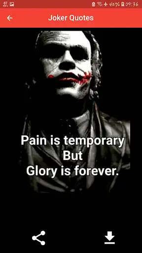 Play Joker Quotes  and enjoy Joker Quotes with UptoPlay