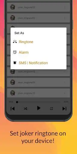 Play Joker Ringtone Offline as an online game Joker Ringtone Offline with UptoPlay