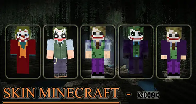 Play Joker Skin for Minecraft as an online game Joker Skin for Minecraft with UptoPlay