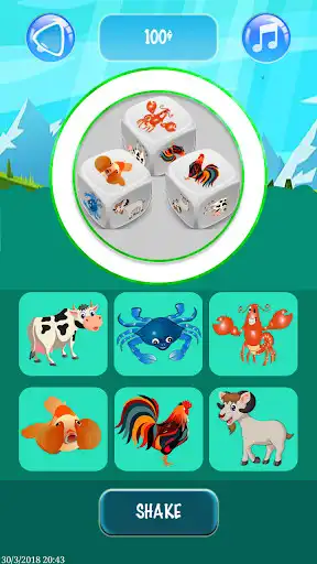 Play Jokul Dice - Fish Prawn Crab as an online game Jokul Dice - Fish Prawn Crab with UptoPlay