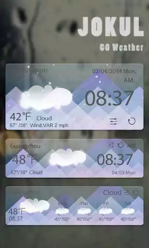 Play JOKUL THEME GO WEATHER EX  and enjoy JOKUL THEME GO WEATHER EX with UptoPlay