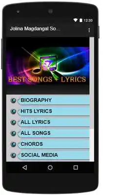 Play Jolina Magdangal SongsLyrics.