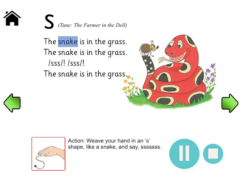 Play Jolly Phonics Songs  and enjoy Jolly Phonics Songs with UptoPlay