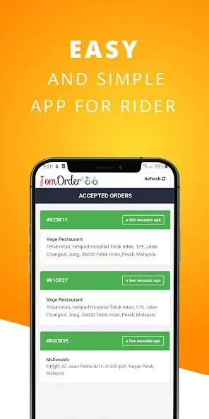 Play Jom Order Rider as an online game Jom Order Rider with UptoPlay