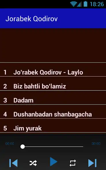 Play Jorabek Qodirov Qoshiqlari as an online game Jorabek Qodirov Qoshiqlari with UptoPlay