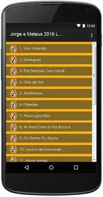 Play Jorge e Mateus 2016 Letras