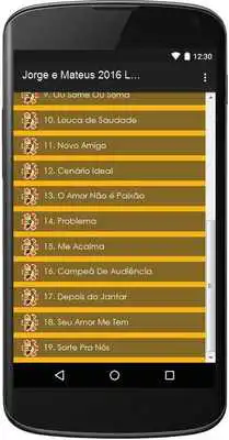 Play Jorge e Mateus 2016 Letras