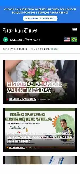 Play Jornal Brazilian Times as an online game Jornal Brazilian Times with UptoPlay