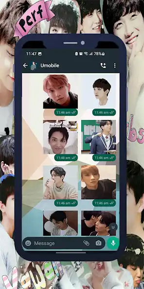 Play Joshua Animated WASticker as an online game Joshua Animated WASticker with UptoPlay