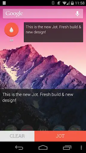 Play JOT! - Notes Widget Play JOT! - Notes Widget