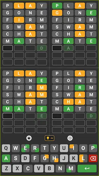 Play Jotto Wordles 4  and enjoy Jotto Wordles 4 with UptoPlay