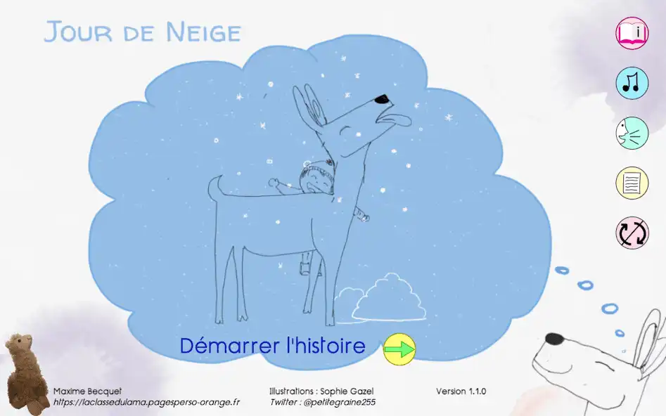 Play Jour de neige  and enjoy Jour de neige with UptoPlay