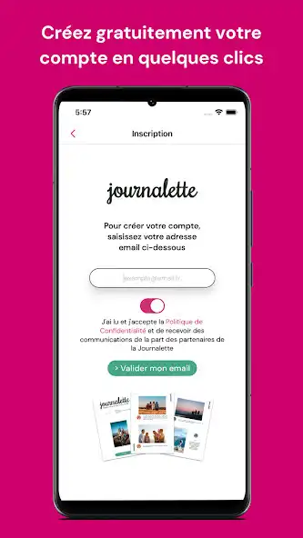 Play Journalette - journal familial as an online game Journalette - journal familial with UptoPlay