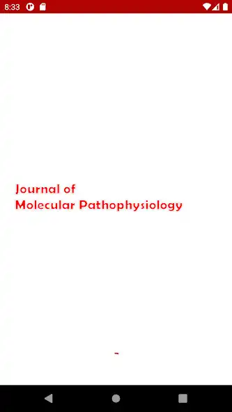 Play Journal of Molecular Pathophys  and enjoy Journal of Molecular Pathophys with UptoPlay