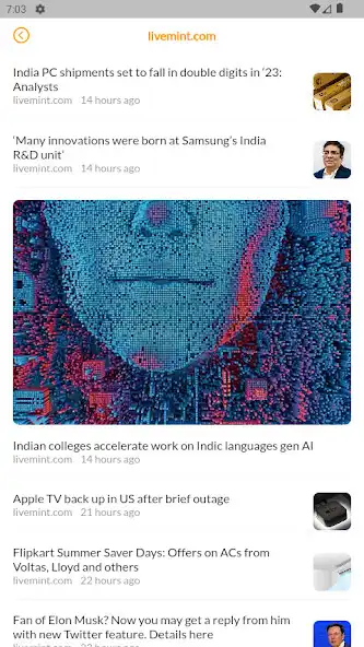 Play Jovis - Ai powered news app as an online game Jovis - Ai powered news app with UptoPlay