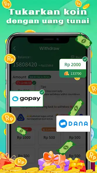 Play Joy Coin-EarnCoinEarnMoney as an online game Joy Coin-EarnCoinEarnMoney with UptoPlay