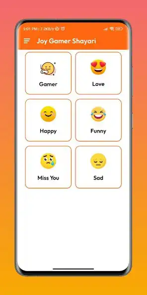 Play Joy Gamer - Shayari For Gamers as an online game Joy Gamer - Shayari For Gamers with UptoPlay