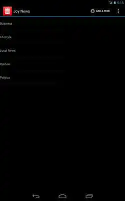 Play Joy News Reader