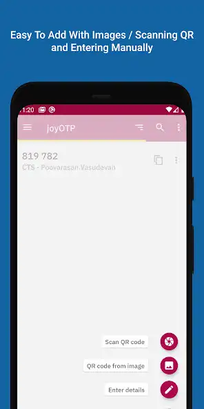 Play joyOTP as an online game joyOTP with UptoPlay