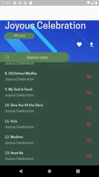 Play Joyous Celebration song lyrics  and enjoy Joyous Celebration song lyrics with UptoPlay