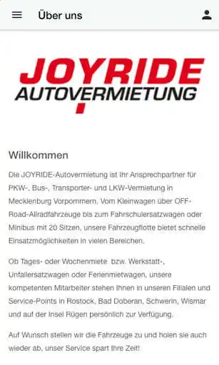 Play JOYRIDE Autovermietung as an online game JOYRIDE Autovermietung with UptoPlay