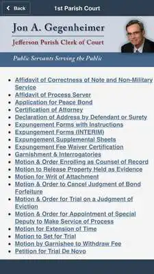 Play JP Clerk Legal App