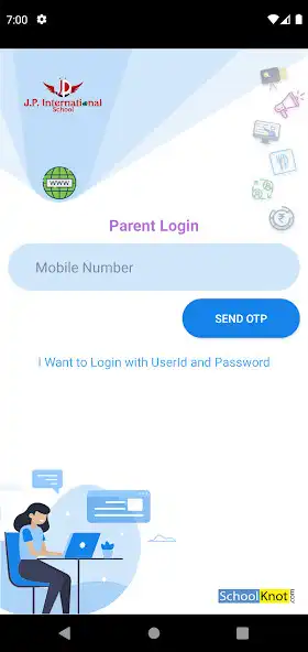 Play JP International School Parent App as an online game JP International School Parent App with UptoPlay