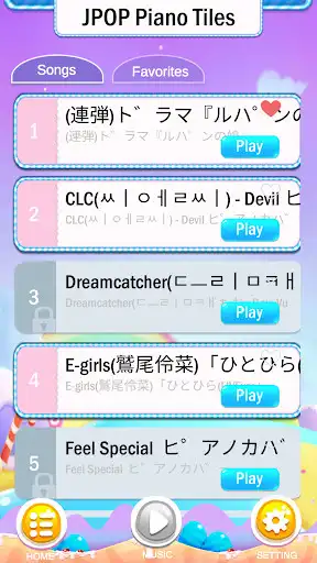 Play JPop & JRock : Piano Tiles as an online game JPop & JRock : Piano Tiles with UptoPlay