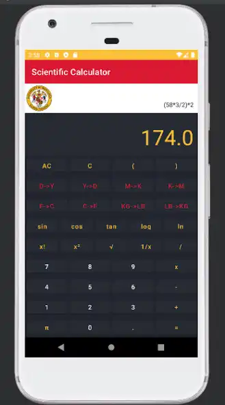 Play JQL Scientific Calculator as an online game JQL Scientific Calculator with UptoPlay