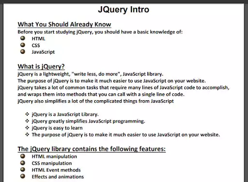 Play JQUERY Book as an online game JQUERY Book with UptoPlay