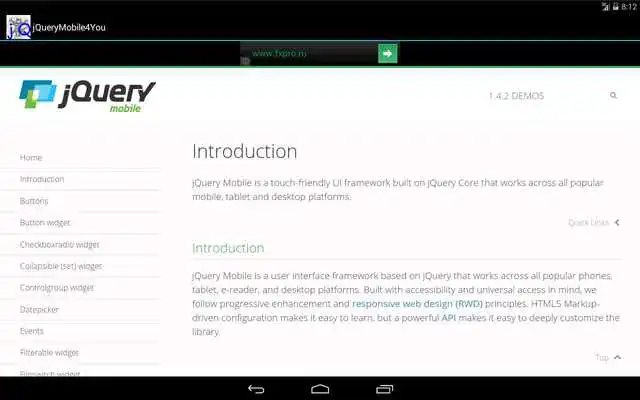 Play jQueryMobile4You
