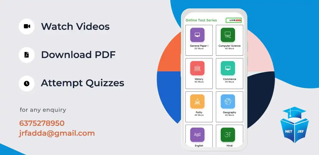 Play JRFAdda - UGC NET Prep App  and enjoy JRFAdda - UGC NET Prep App with UptoPlay