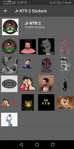 Play Jr NTR Stickers 2020 (WAStickerApps) as an online game Jr NTR Stickers 2020 (WAStickerApps) with UptoPlay