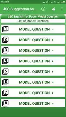 Play JSC Suggestion and Model Test