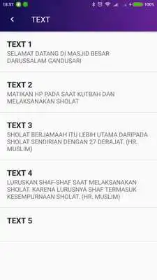 Play JS Matrix Jadwal Sholat Remote