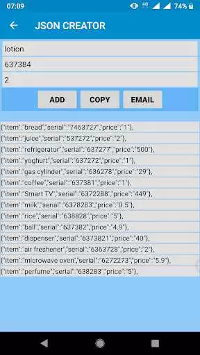 Play Json Creator as an online game Json Creator with UptoPlay