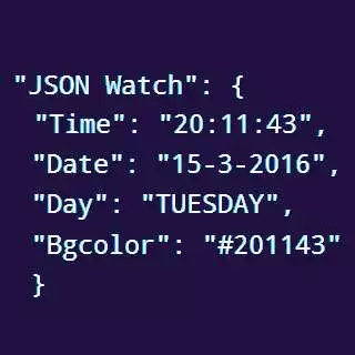 Play JSON Watch Face