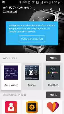 Play JSON Watch Face