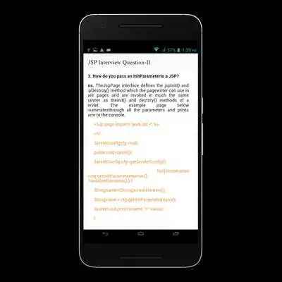 Play JSP Servlet Interview Quest.