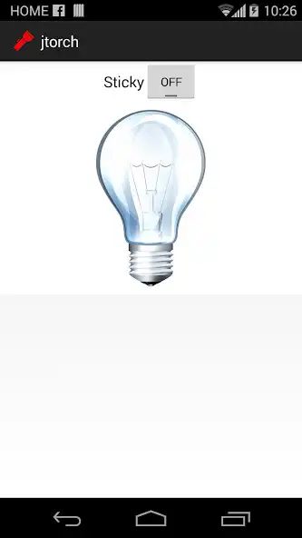 Play jTorch - Simple Flashlight  and enjoy jTorch - Simple Flashlight with UptoPlay
