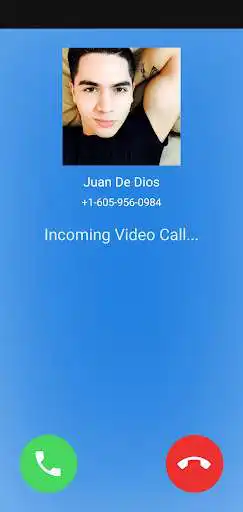 Play Juan de dios Fake Call - Video call with Juan  and enjoy Juan de dios Fake Call - Video call with Juan with UptoPlay