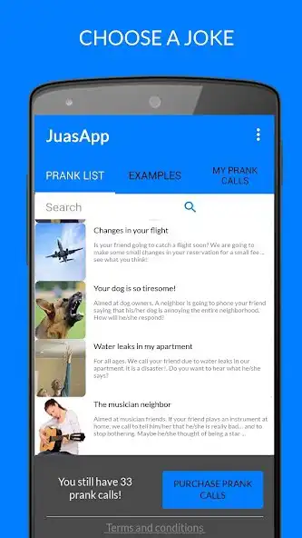 Play JuasApp - Prank Calls  and enjoy JuasApp - Prank Calls with UptoPlay