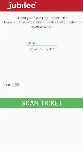 Play JubileeTix Scanner  and enjoy JubileeTix Scanner with UptoPlay