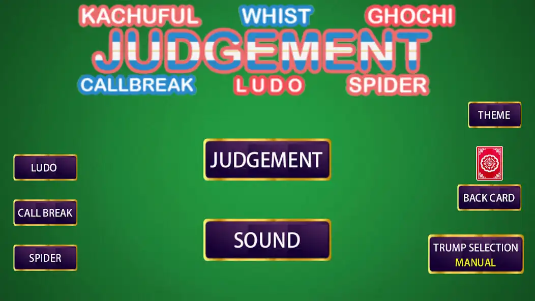 Play Judgement,Ludo,Spider:All In 1  and enjoy Judgement,Ludo,Spider:All In 1 with UptoPlay