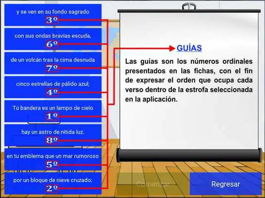 Play Juego de Aprendizaje del Himno de Honduras VPrueba