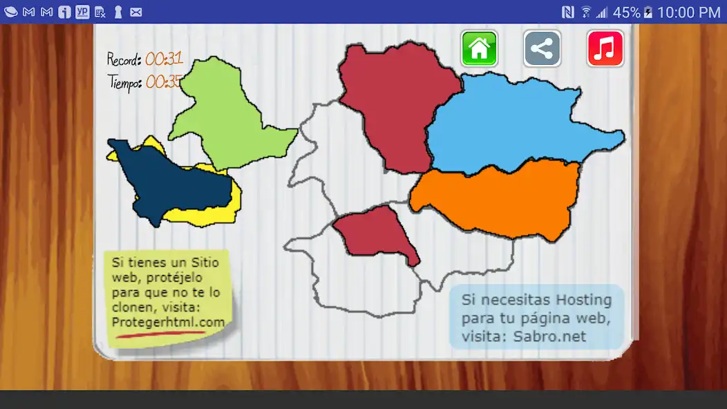 Play Juego del Mapa de Andorra as an online game Juego del Mapa de Andorra with UptoPlay