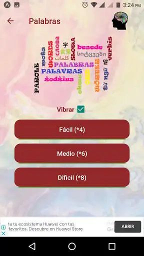 Play Juego de memoria palabras personalizadas y colores as an online game Juego de memoria palabras personalizadas y colores with UptoPlay